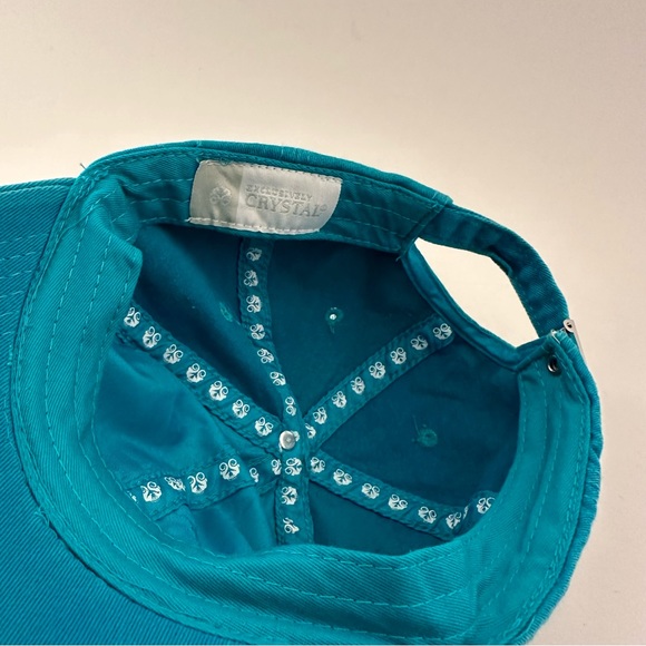 Exclusively Crystal Unisex Dad Hat Embroidered Logo Adjustable Strap Back Cap - Picture 7 of 9